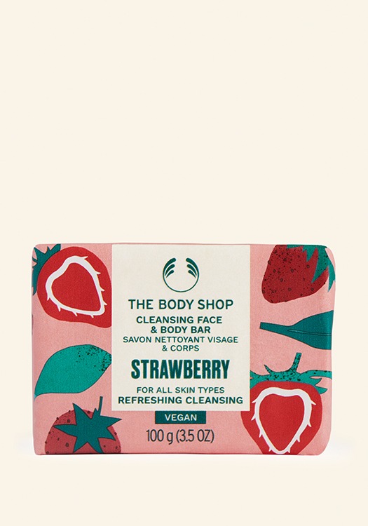 Sabonete Rosto e Corpo Strawberry 100 g