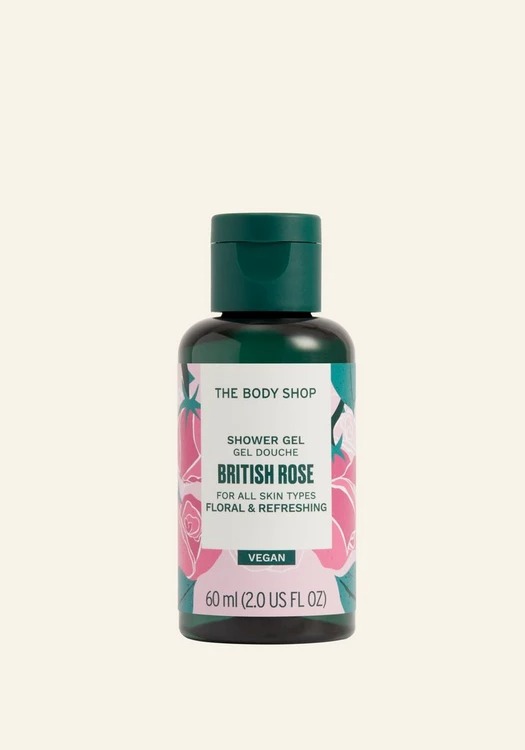 Gel de Duche British Rose 60 ml
