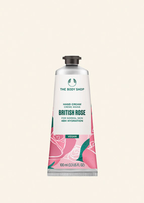Creme de Mãos British Rose 100 ml