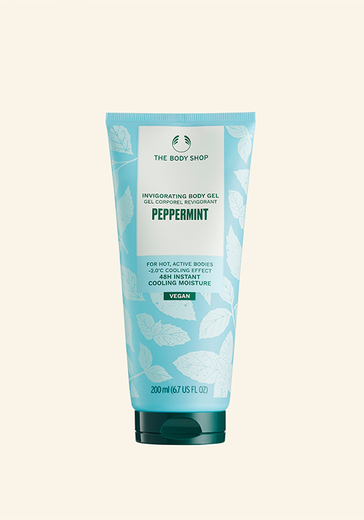 Gel Refrescante e Hidratante Peppermint 200 ml