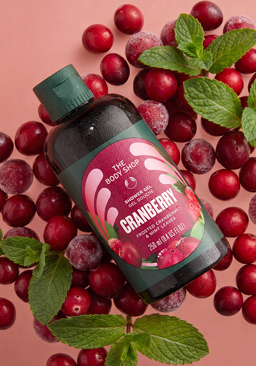 Gel de Banho Cranberry & Mint 250 ml