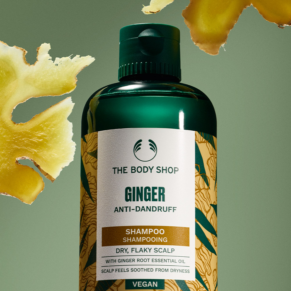 Categoria de produtos da linha capilar de ginger