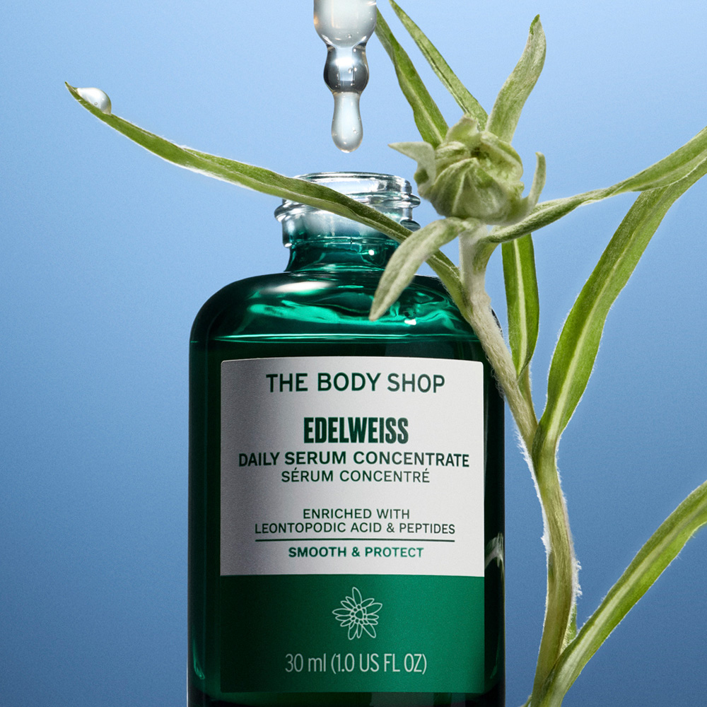 Categoria de produtos da linha facial edelweiss