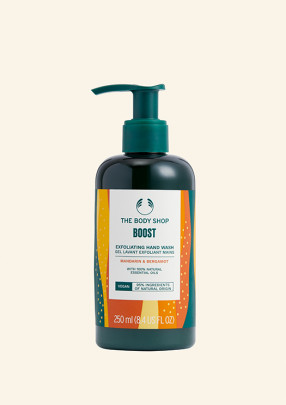 Gel de Lavagem Esfoliante de Mãos Boost 250 ml