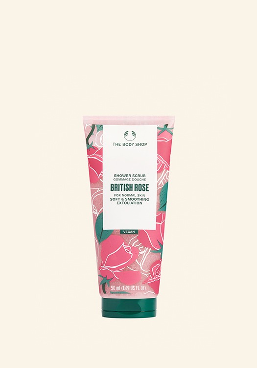 Esfoliante de Banho British Rose 50 ml