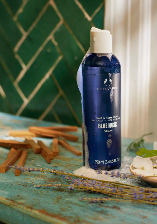 Gel de Corpo e Cabelo Blue Musk 250 ml