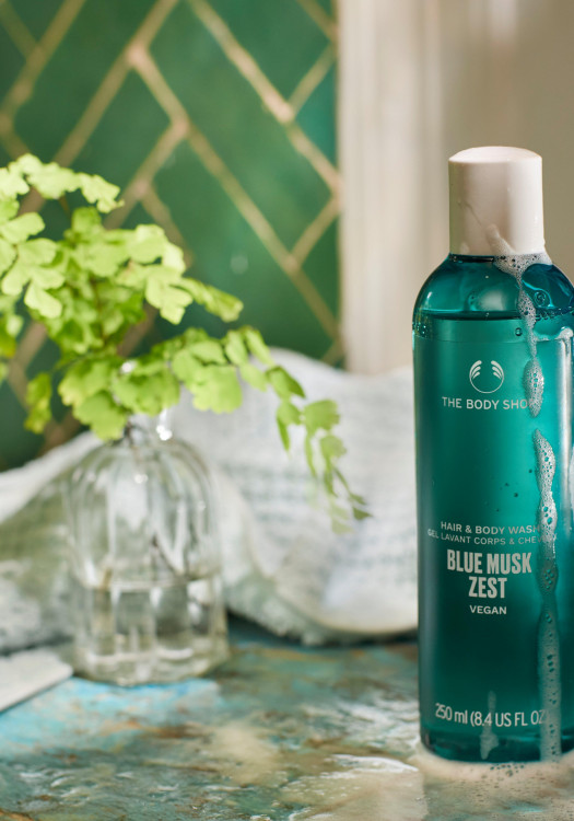 Gel de Corpo e Cabelo Blue Musk Zest 250 ml