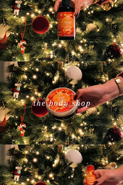 Os melhores coffrets de Natal são os da @thebodyshopportugal e esta edição limitado é para os amantes de caramelo 🌲✨